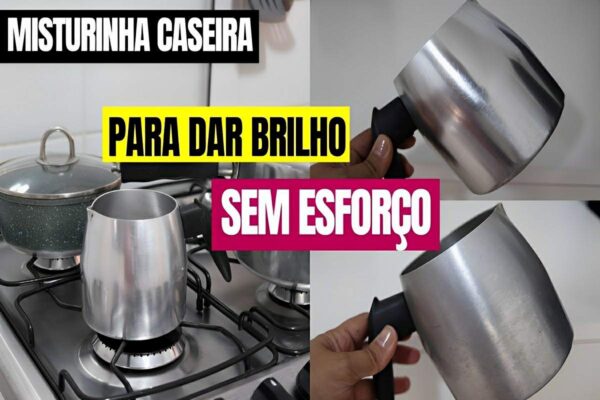 Como dar brilho nas panelas sem esforço usando apenas 2 ingredientes muito simples que você tem no armário