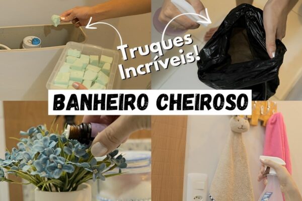 Como deixar o banheiro cheiroso com pequenos truques caseiros