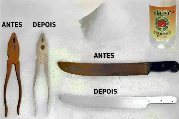 Como remover ferrugem de metal usando apenas 2 ingredientes que você tem em casa