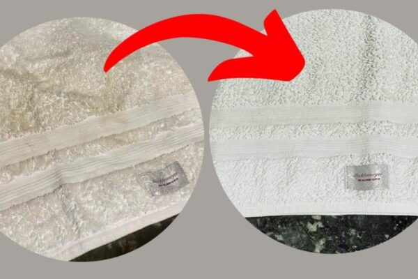 Como tirar encardido de toalha branca de um jeito que você nunca imaginou