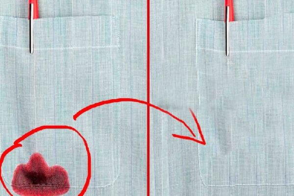 Como tirar tinta de caneta da roupa que você achava que não ia limpar nunca mais