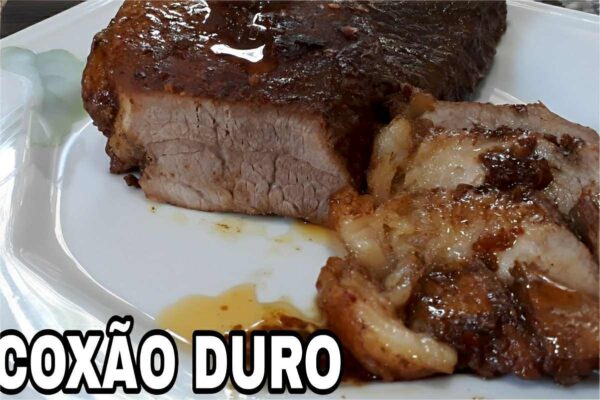 Coxão duro na panela: a carne fica bem macia saborosa e suculenta