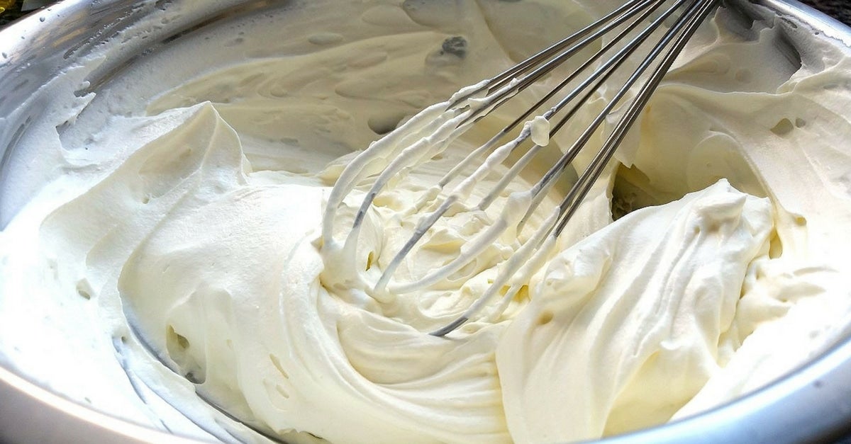 Creme de Chantilly Caseiro fácil de fazer