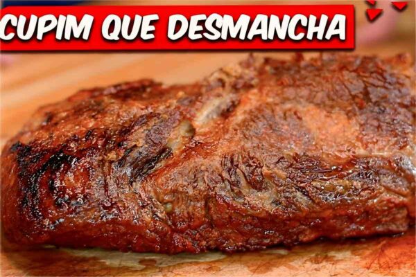 Cupim com manteiga assado no forno fica tão macio que desmancha na boca