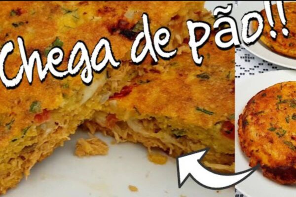 Cuscuz de frigideira bem recheado para você não precisar de pão na hora do lanche