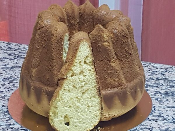 Custard sponge cake with thermomix