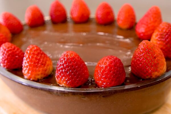 Danete caseiro com cobertura de ganache: a sobremesa perfeita para quem ama chocolate