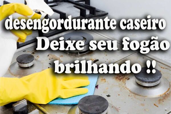 Desengordurante caseiro barato e eficiente com apenas 2 ingredientes