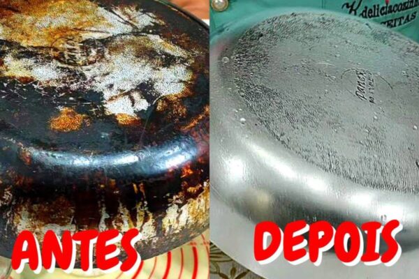 Dica para desencardir panelas e tirar aquelas manchas de gordura e queimado