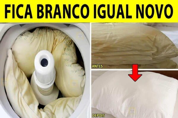 Dica para lavar travesseiro para se livrar dos ácaros e manchas de encardido