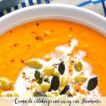 Crema de calabaza con curry con Thermomix