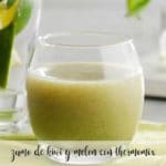 zumo detox de melon y kiwi con thermomix