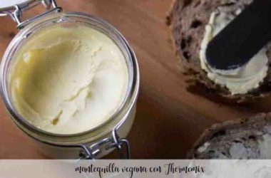mantequilla vegana con Thermomix