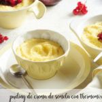 pudín de crema de sémola