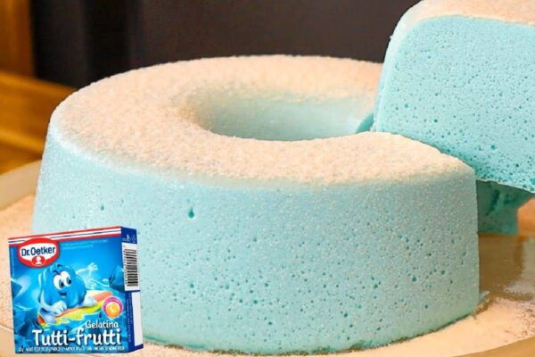 Esse pudim tutti frutti fica tão gostoso que nem parece que só vai 2 ingredientes nele