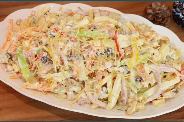 Esse salpicão simples é o melhor que já comi você precisa conhecer essa receita