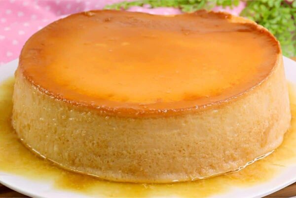 Experimente esse pudim na panela de pressão que fica pronto em apenas 10 minutos