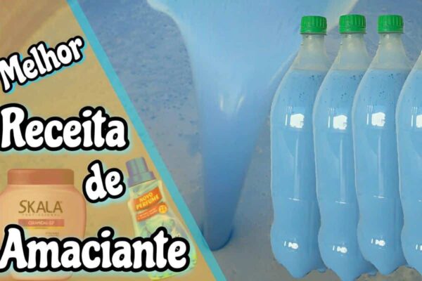 Fiz 10 litros de amaciante caseiro de qualidade e minhas roupas ficaram muito macias e perfumadas