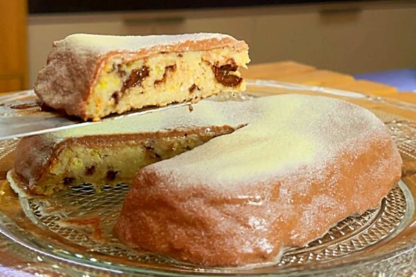 Fiz essa torta de banana sem trigo e sem açúcar para a sobremesa e foi um sucesso