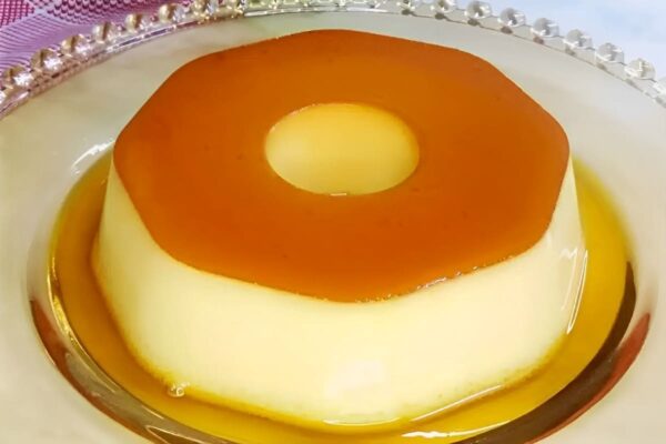 Fiz esse pudim gourmet sem furinhos delicioso usando apenas 3 ingredientes