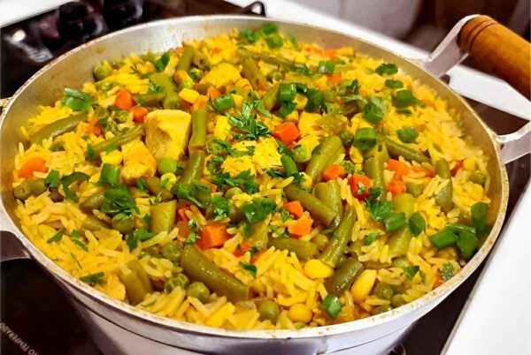 Galinhada Tradicional muito fácil e saborosa