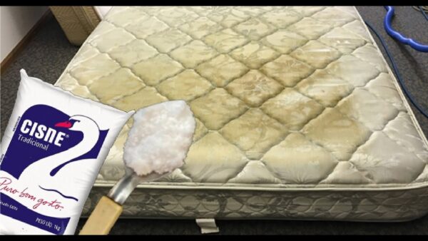 Joguei 1 colher de sal e limpou anos de sujeira