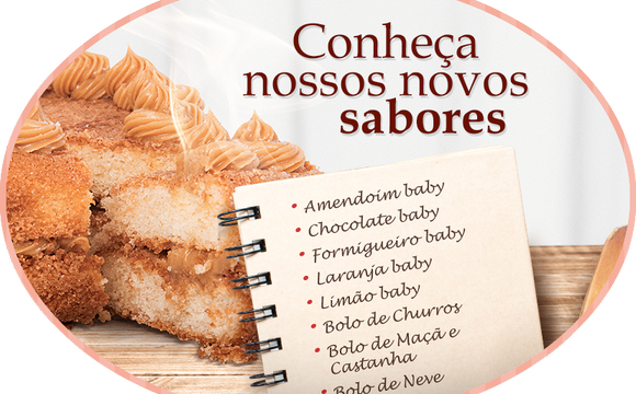 Lançamento – Novos sabores!