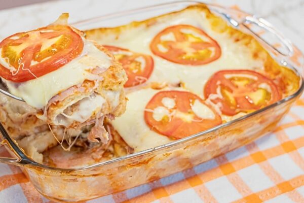 Lanchão de preguiçoso delicioso feito com ingredientes que você tem em casa