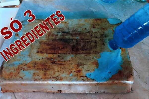 Limpa alumínio caseiro que derrete toda gordura e deixa suas formas e panelas brilhando