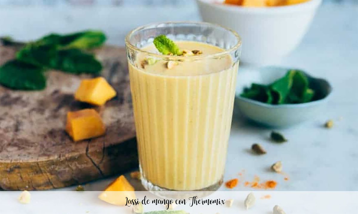Mango lassi with Thermomix
