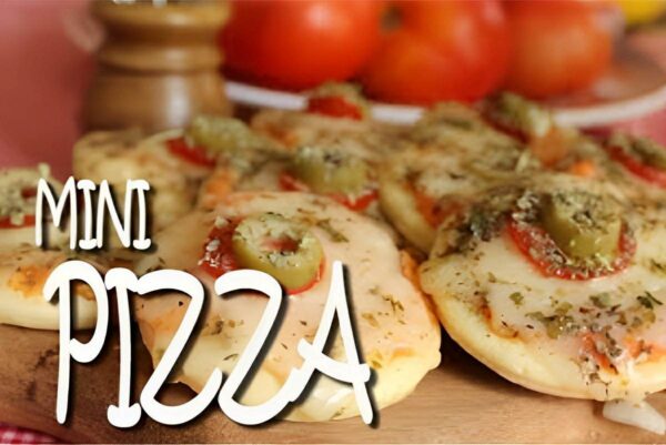 Mini pizza com massa pré-assada: o lanche mais prático e delicioso para toda a família