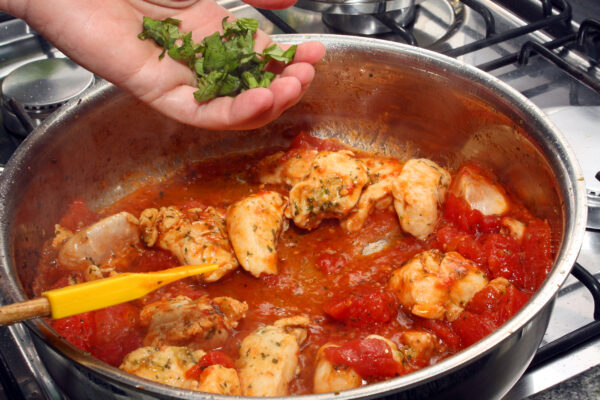 Molho Cremoso com Frango Delicioso