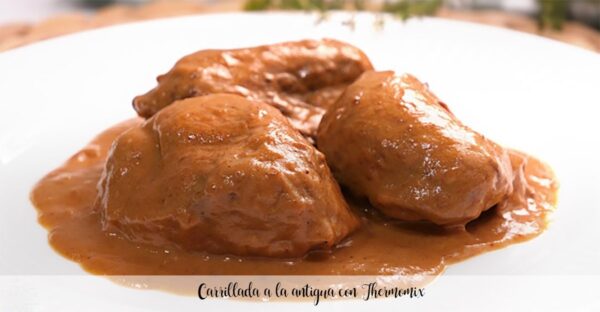 Old-fashioned cheek with Thermomix