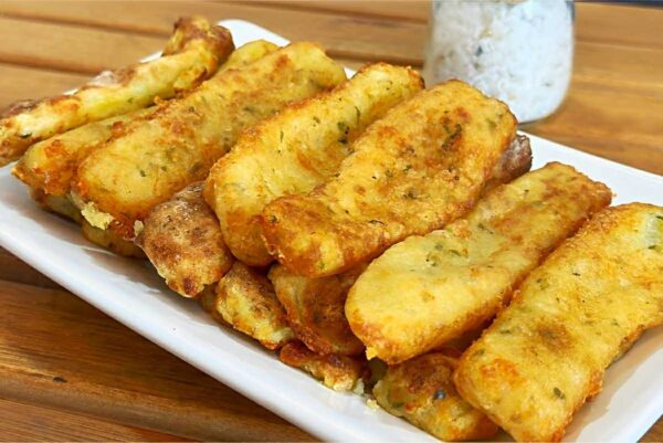 Palitinho de batata com queijo: um salgado delicioso e muito fácil de preparar