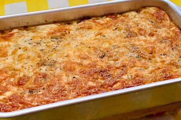 Panqueca de forno uma refeição fácil e deliciosa que minha mãe e avó faziam e todos amavam