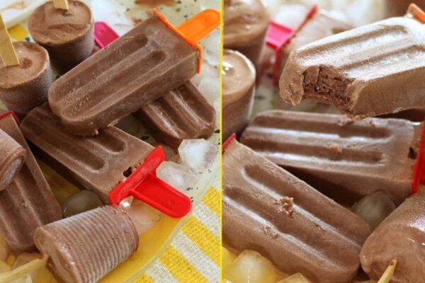 Picolé de chocolate muito fácil que precisa só de 4 ingredientes para fazer