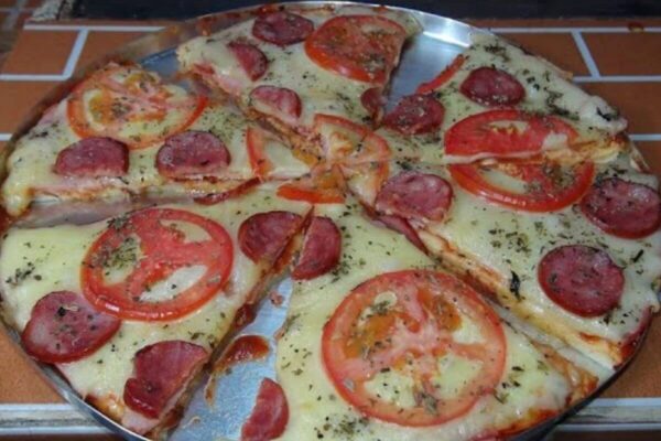 Pizza de liquidificador para você não precisar comprar pizza nesse fim de semana