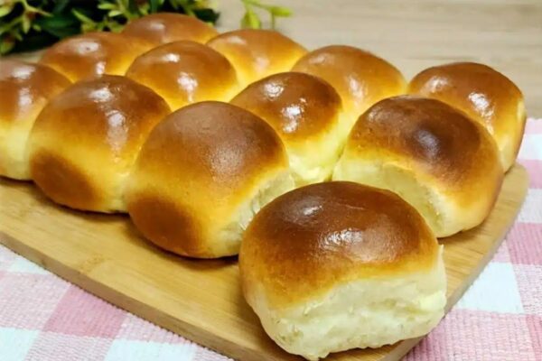 Pão 2 leites fofinho e delicioso para o seu café da manhã ou lanche da tarde