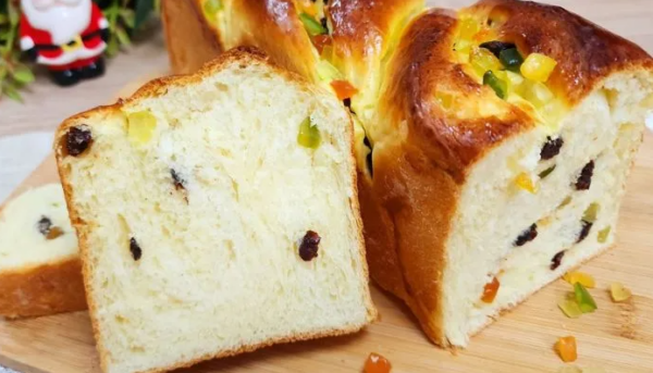 Pão de Frutas Fofinho