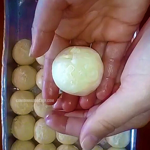 Pão de Queijo Para Congelar