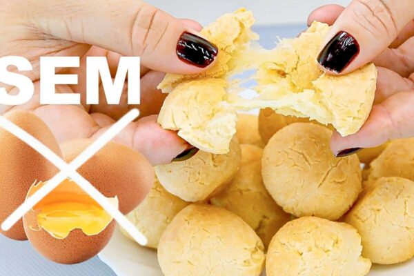 Pão de queijo com 2 ingredientes super fácil e prático de preparar