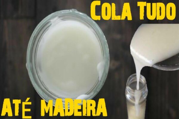 Por essa você não esperava que dá para preparar uma cola caseira muito eficiente