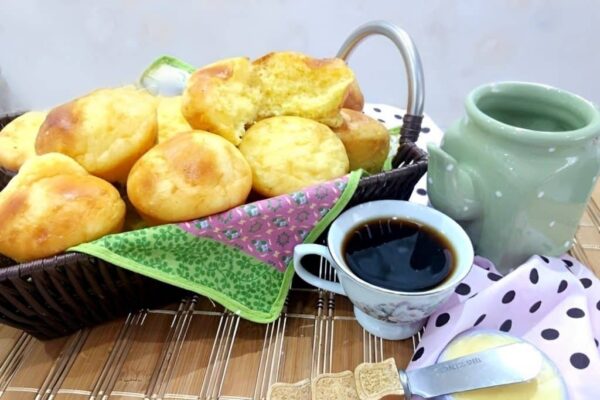 Pãozinho de Moisés, receita super fácil e muito gostosa, rende mais de 30