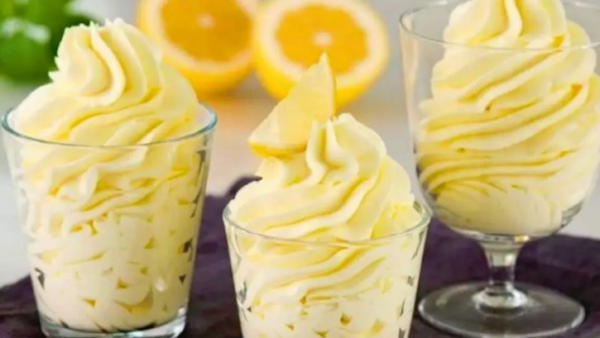 Prepare esta sobremesa cremosa de limão em apenas 5 minutos