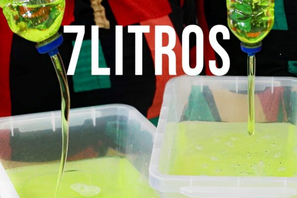 Preparei 7 litros de detergente caseiro da melhor qualidade usando apenas 1 garrafinha