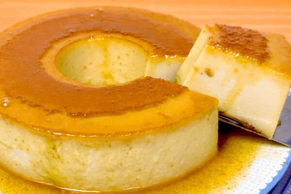 Pudim de pão sem leite condensado muito saboroso e fácil de fazer