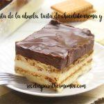 Tarta de Chocolate y galleta, tarta de la abuela