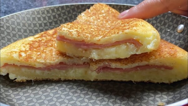 Quando não tenho tempo faço esse café da manhã diferente e delicioso