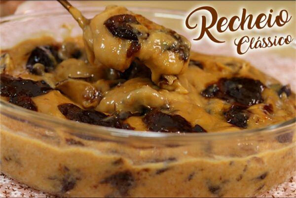 Recheio de doce de leite e ameixa: cremoso delicioso e rende bastante
