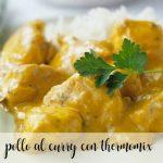 Chicken curry with Thermomix